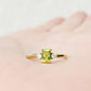 The Bea Ring, Peridot and Diamond