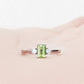 The Bea Ring, Peridot and Diamond