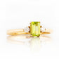 The Bea Ring, Peridot and Diamond