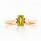 The Bea Ring, Peridot and Diamond
