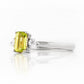 The Bea Ring, Peridot and Diamond