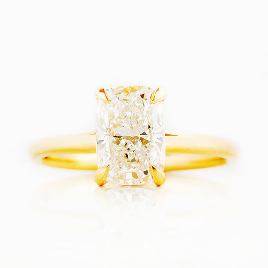 Ivanka, Cushion cut Lab Diamond Ring