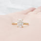 Ivanka, Cushion cut Lab Diamond Ring