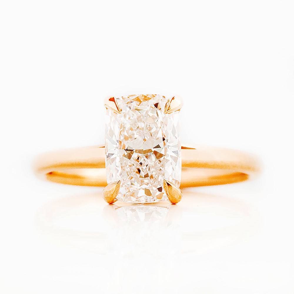 Ivanka, Cushion cut Lab Diamond Ring