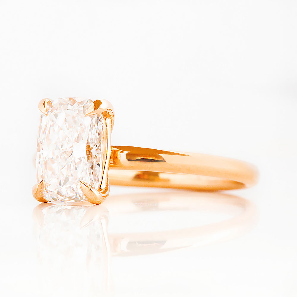 Ivanka, Cushion cut Lab Diamond Ring