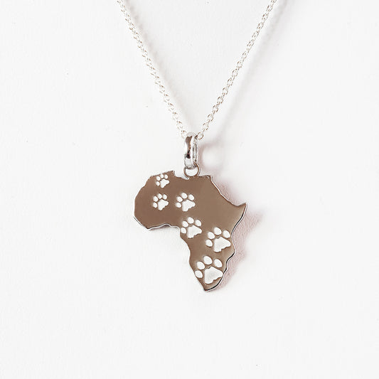 African Footprints Pendant