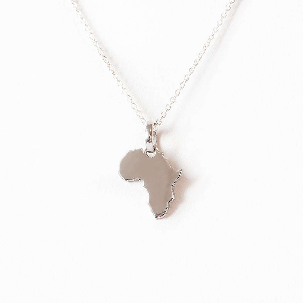 Mini Africa Map Pendant