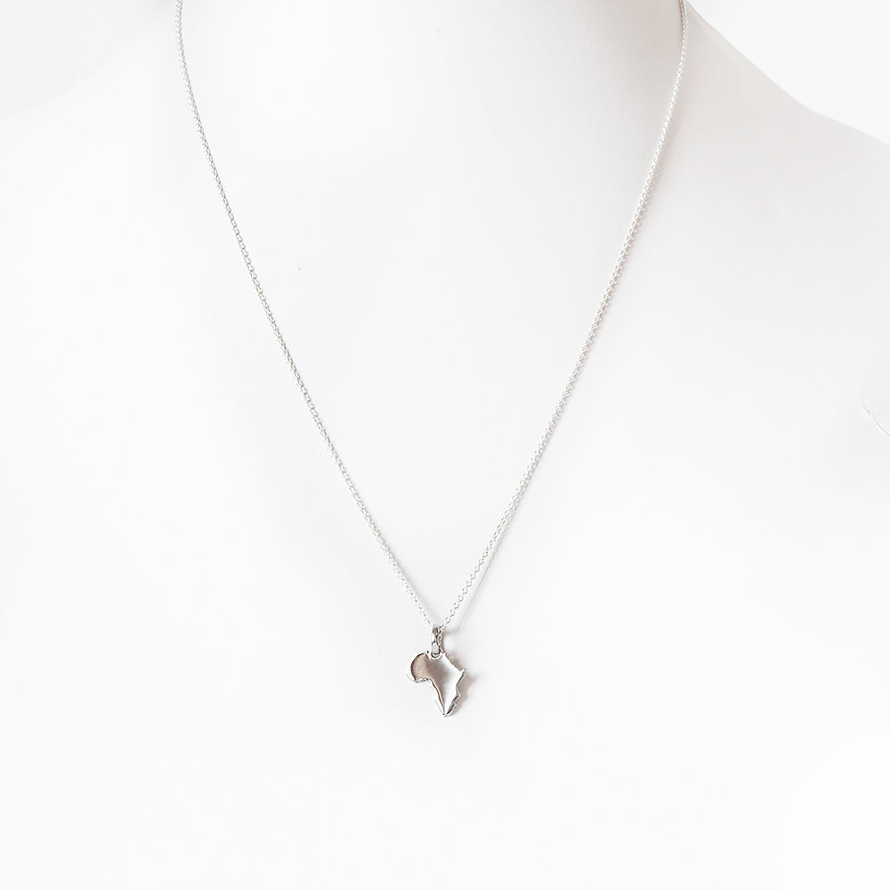 Mini Africa Map Pendant
