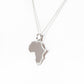 Africa Map with Diamond