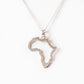 Africa Outline Map Pendant