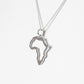 Africa Outline Map Pendant