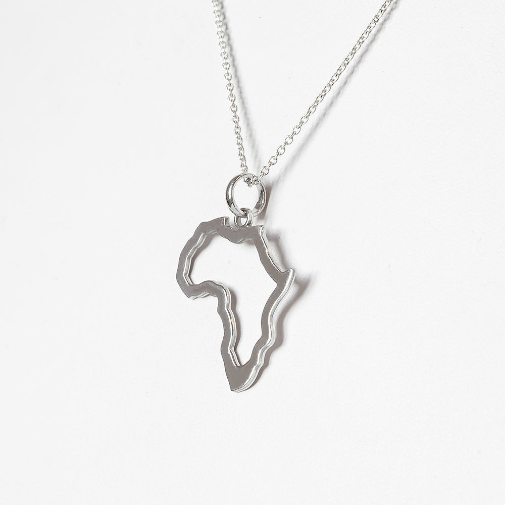 Africa Outline Map Pendant