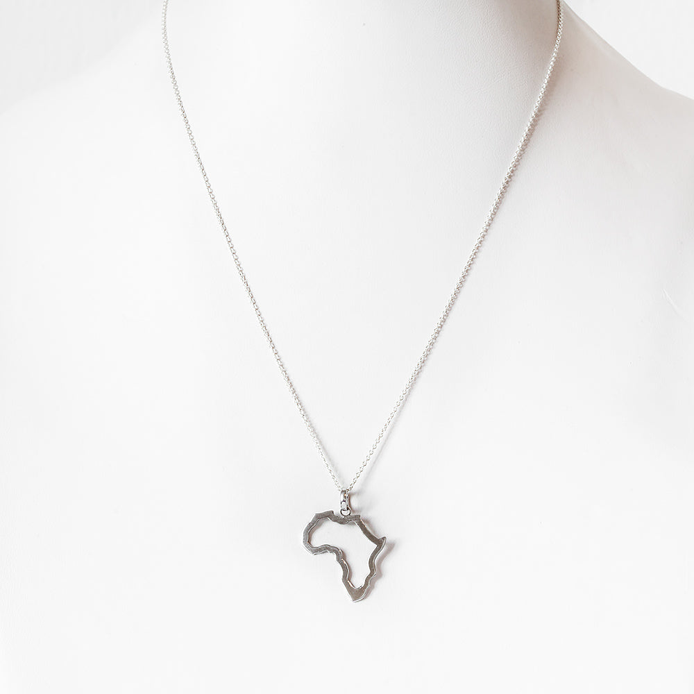 Africa Outline Map Pendant