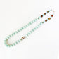 Mint Green Amazonite Necklace with Sterling Silver Accent - Victoria's Jewellery
