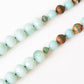 Mint Green Amazonite Necklace with Sterling Silver Accent - Victoria's Jewellery