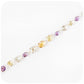 Amethyst, Citrine and Prasiolilte Bracelet - Victoria's Jewellery