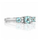 Ashley, an Aquamarine and Diamond Ring - Victoria's Jewellery