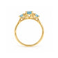 Ashley, an Aquamarine and Diamond Ring - Victoria's Jewellery