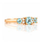Ashley, an Aquamarine and Diamond Ring - Victoria's Jewellery