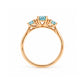 Ashley, an Aquamarine and Diamond Ring - Victoria's Jewellery