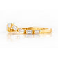 Noari, a Baguette cut Wedding Ring - Victoria's Jewellery