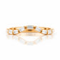 Noari, a Baguette cut Wedding Ring - Victoria's Jewellery