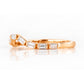 Noari, a Baguette cut Wedding Ring - Victoria's Jewellery