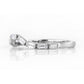 Noari, a Baguette cut Wedding Ring - Victoria's Jewellery