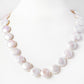 Cream-White Biwa Pearl Coin Necklace