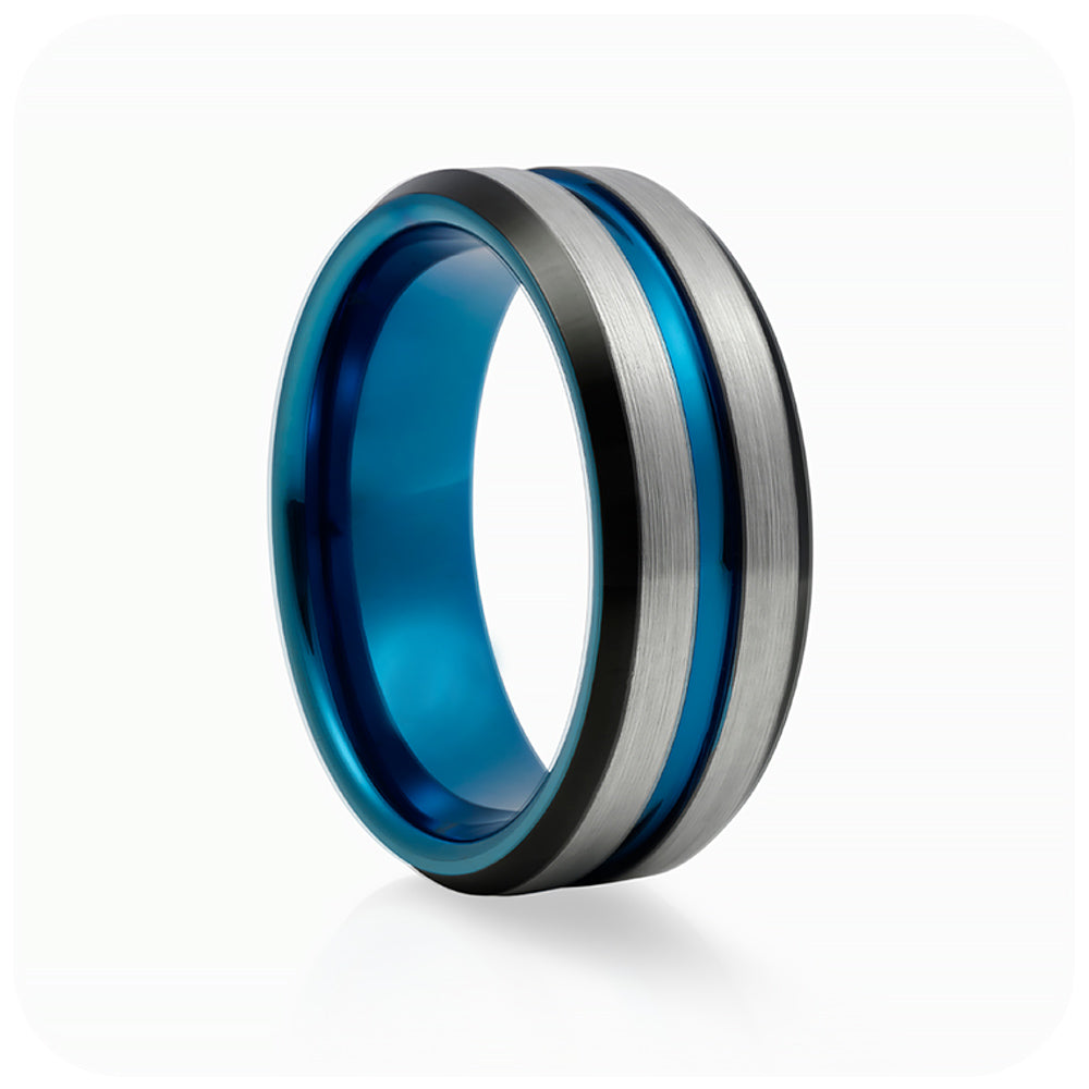 Tungsten Men's Rings – Victoria's Jewellery