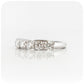 Brilliant cut Diamond Half Eternity Anniversary Ring - Victoria's Jewellery