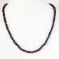 Deep Cherry Purple Fresh Water Pearl Necklace