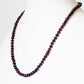 Deep Cherry Purple Fresh Water Pearl Necklace