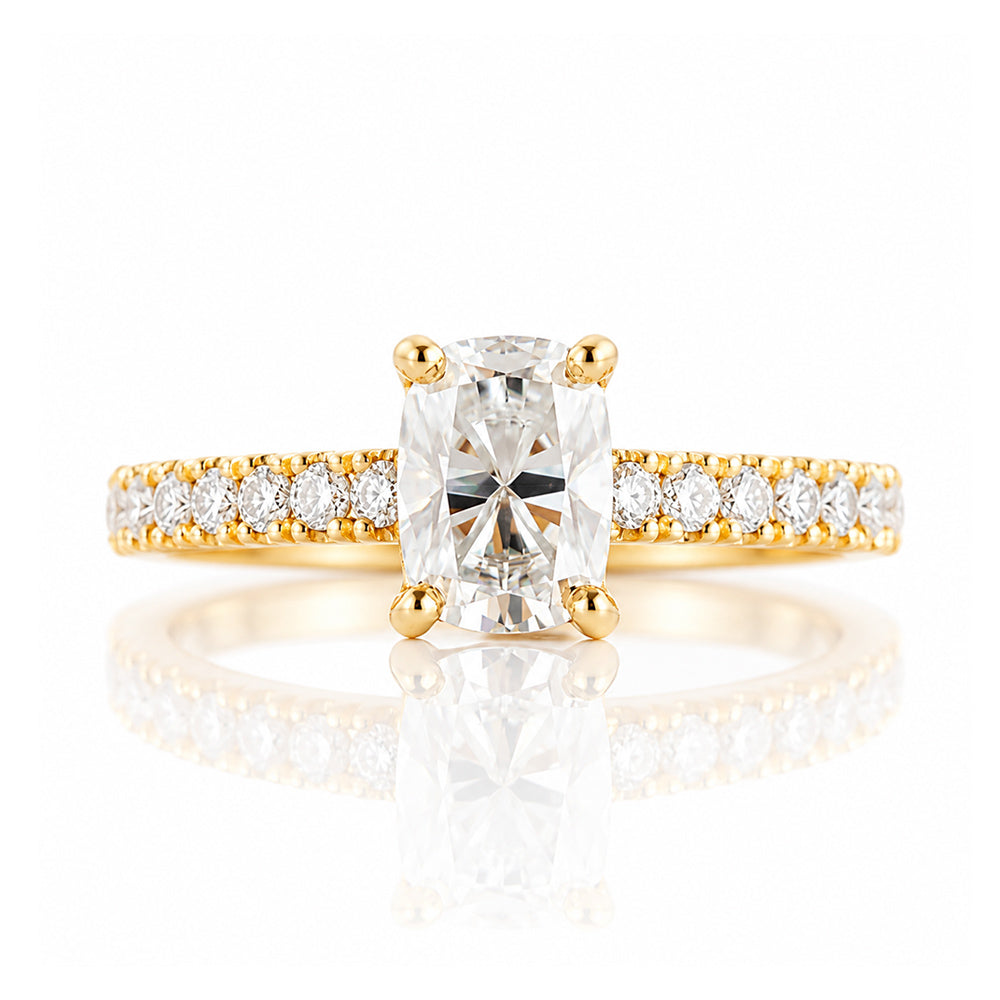 Emma, a Cushion cut Lab Diamond Ring - 1ct - Victoria's Jewellery