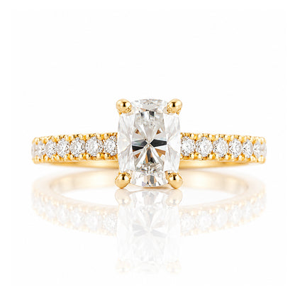 Emma, a Cushion cut Lab Diamond Ring - 1ct - Victoria's Jewellery