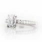Emma, a Cushion cut Lab Diamond Engagement Ring