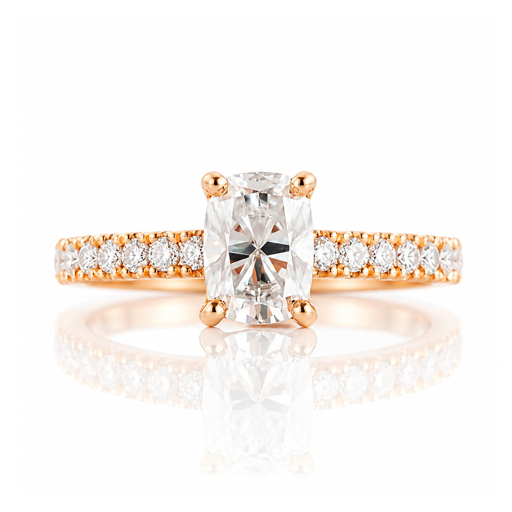Emma, a Cushion cut Lab Diamond Ring - 1ct - Victoria's Jewellery