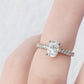 Emma, a Cushion cut Lab Diamond Engagement Ring