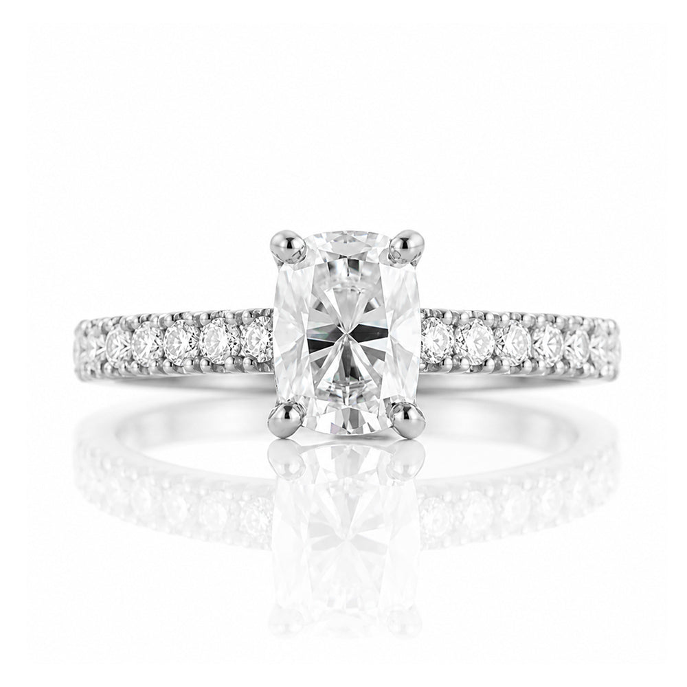 Emma, a Cushion cut Lab Diamond Ring - 1ct - Victoria's Jewellery