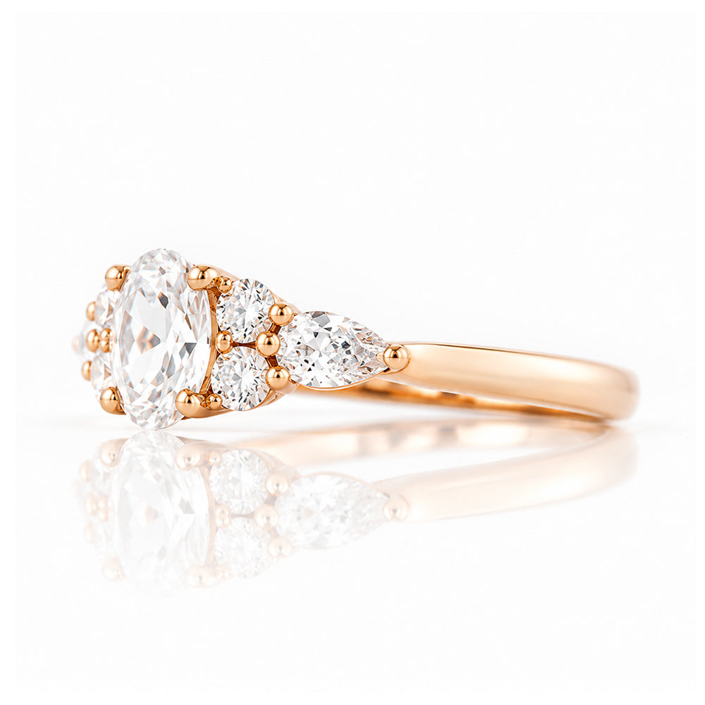 Ariana, a Lab Diamond Engagement Ring - Victoria's Jewellery