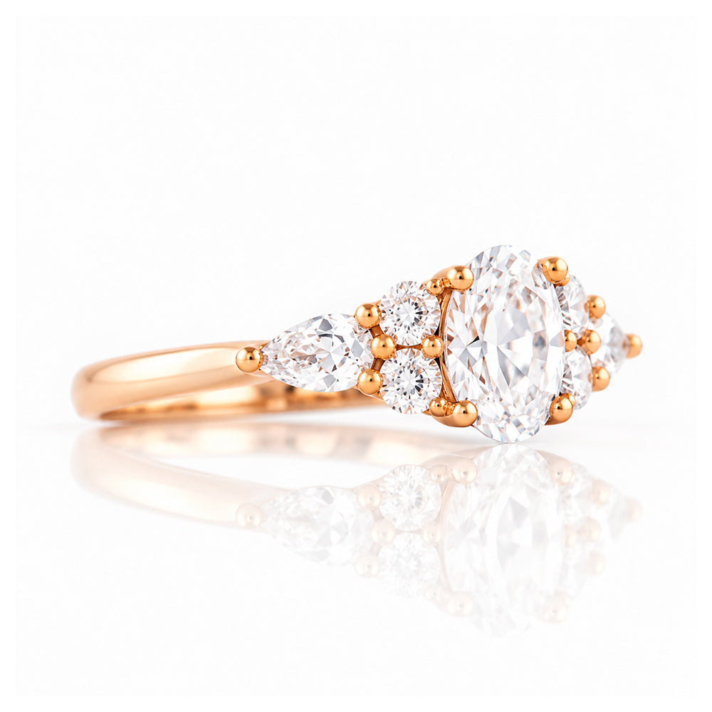 Ariana, a Lab Diamond Engagement Ring - Victoria's Jewellery