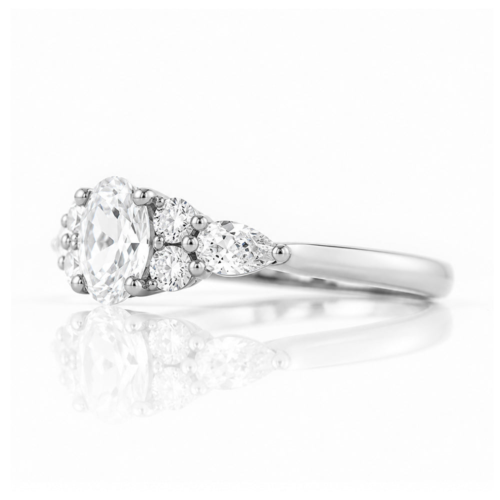 Ariana, a Lab Diamond Engagement Ring - Victoria's Jewellery