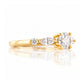 Mia, a Lab Diamond Half Eternity Engagement Ring - Victoria's Jewellery