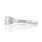 Mia, a Lab Diamond Half Eternity Engagement Ring - Victoria's Jewellery