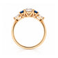 Ariana, a Diamond and Sapphire Engagement Ring - Victoria's Jewellery