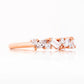 Lab Grown Diamond Wedding Band Ring in Rose Gold - Victoria's Jewellery