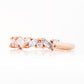 Lab Grown Diamond Wedding Band Ring in Rose Gold - Victoria's Jewellery