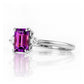 Bea, Amethyst and Lab Diamond - Victoria's Jewellery