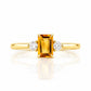 Bea, a Citrine and Diamond Ring - Victoria's Jewellery