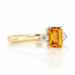 Bea, a Citrine and Diamond Ring - Victoria's Jewellery